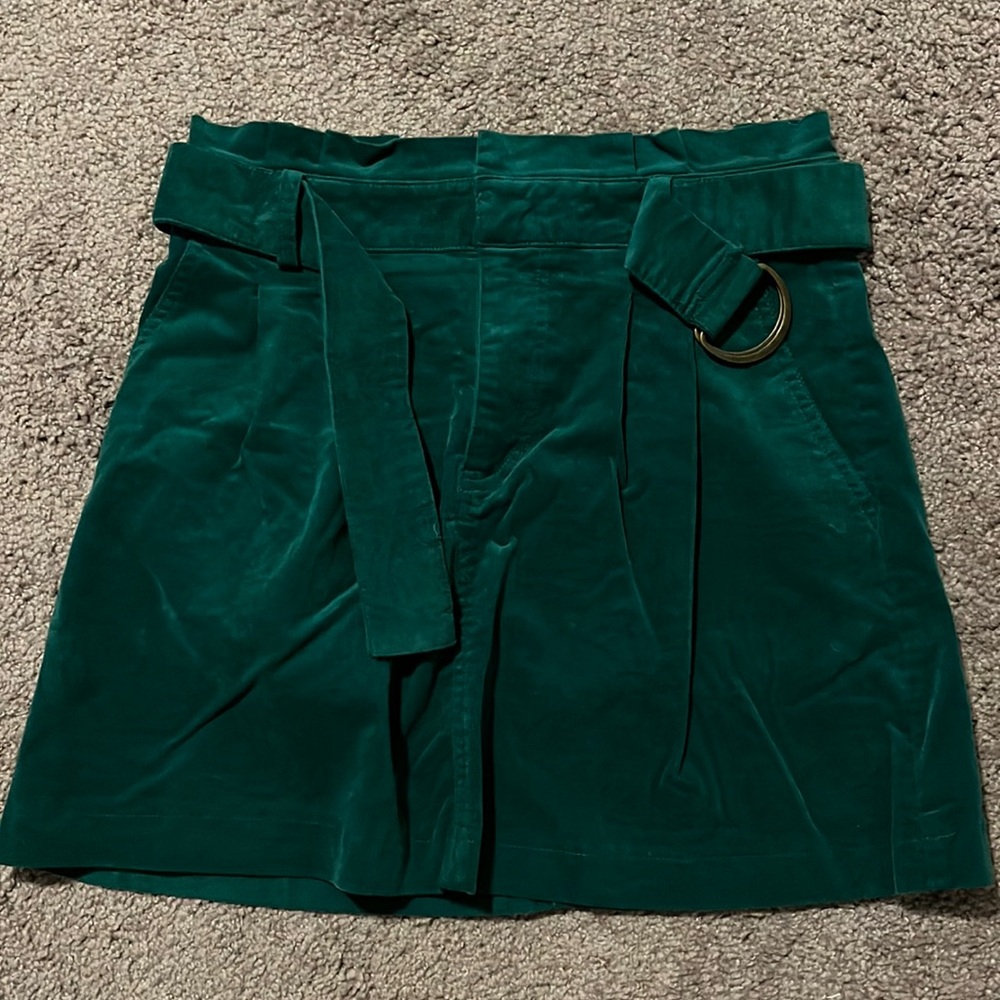 Green Corduroy Forever 21 Skirt Size M